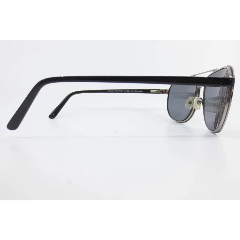 Kirkland Signature Lafayette Sunglasses Black Aviator KS 1201 60-16-145 1421983